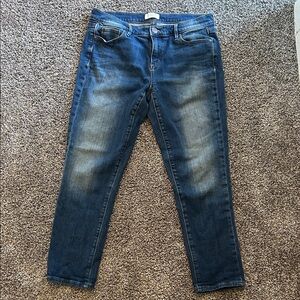 🔥LOFT Cropped Medium Wash Jean Capris🔥